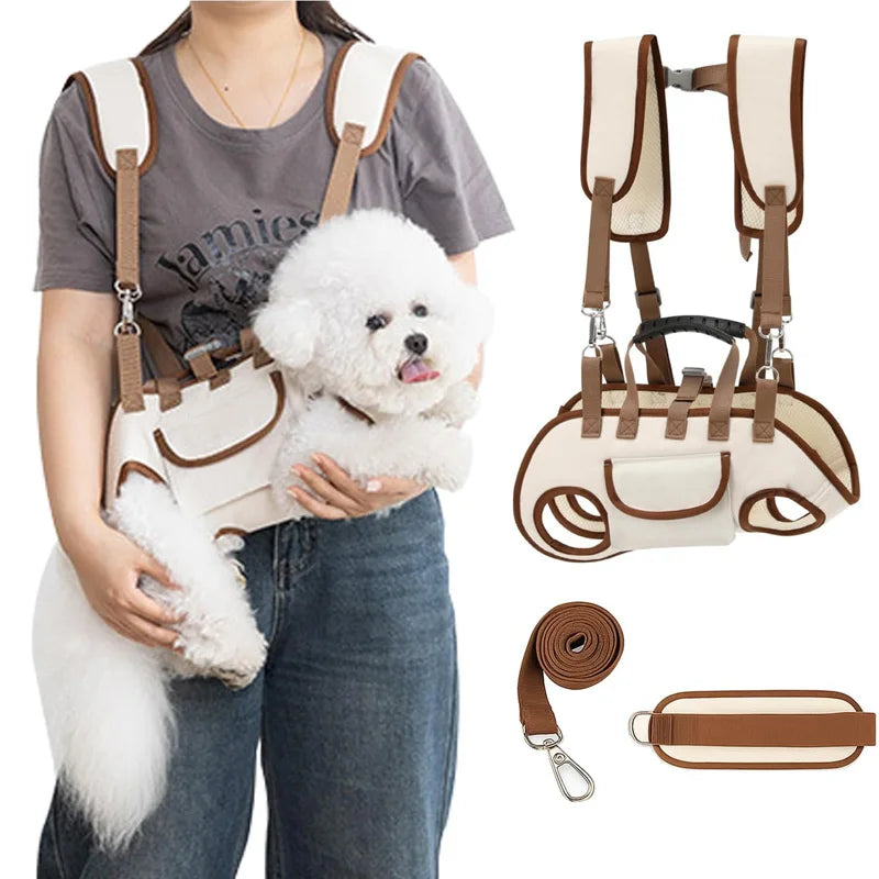 AdventurePup™ Harness Set 🦴✨ — Backpack, Leash & Harness in One
