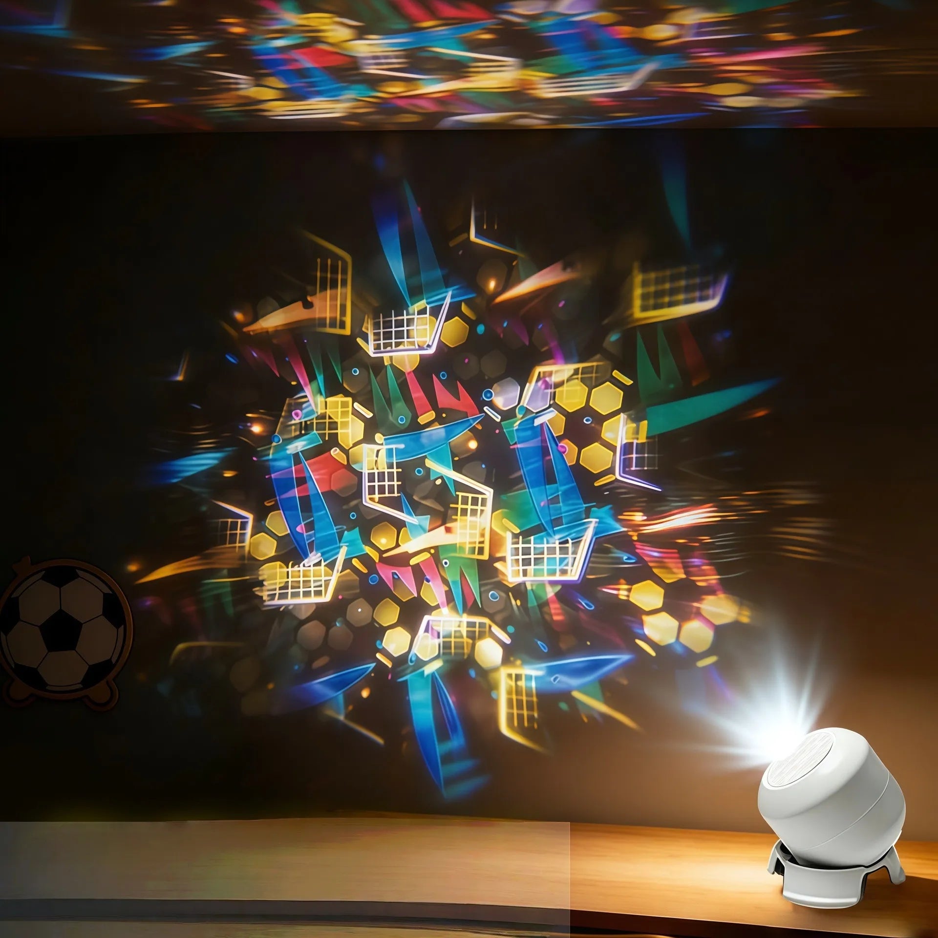 GalaxySpin™ Projection Lamp 🌌✨ — Rotating Lights, Magical Atmosphere